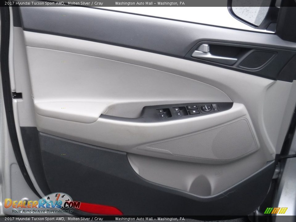 2017 Hyundai Tucson Sport AWD Molten Silver / Gray Photo #11