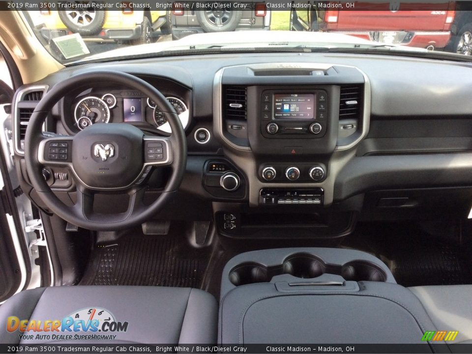 Dashboard of 2019 Ram 3500 Tradesman Regular Cab Chassis Photo #2