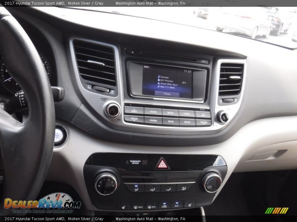 2017 Hyundai Tucson Sport AWD Molten Silver / Gray Photo #17