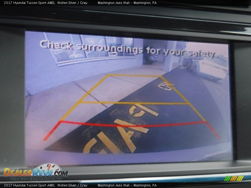2017 Hyundai Tucson Sport AWD Molten Silver / Gray Photo #19