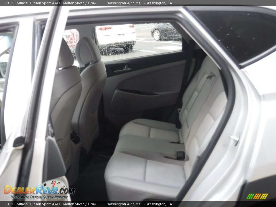 2017 Hyundai Tucson Sport AWD Molten Silver / Gray Photo #22