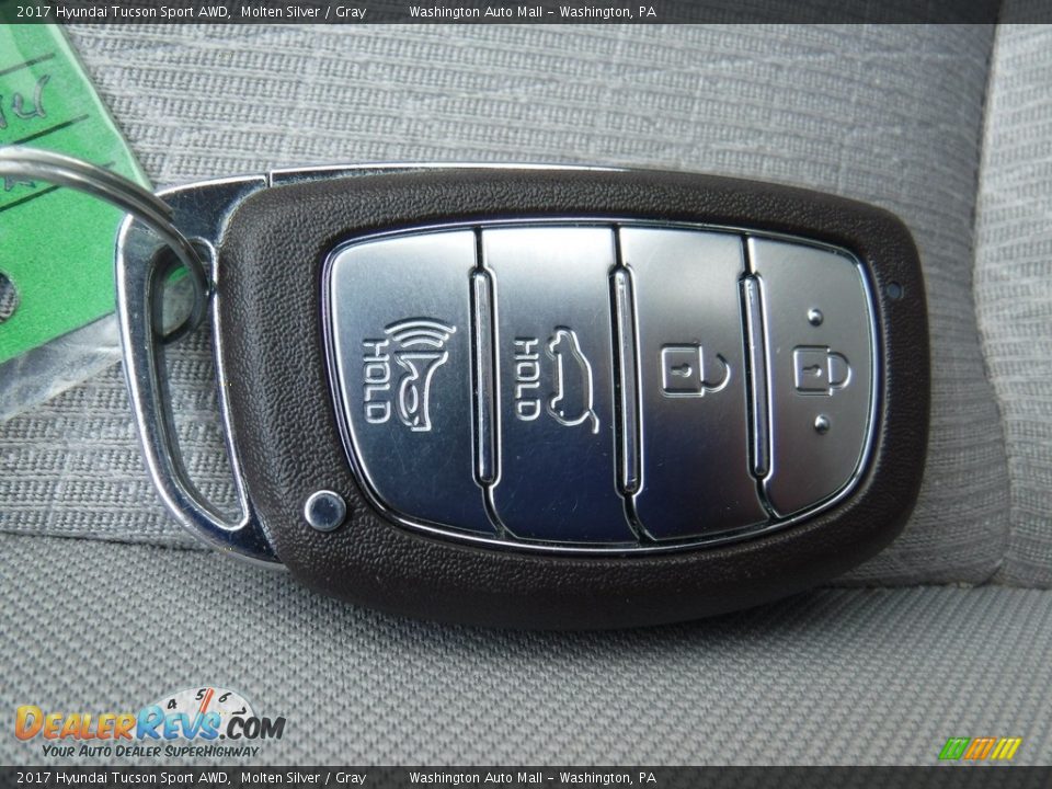 2017 Hyundai Tucson Sport AWD Molten Silver / Gray Photo #26