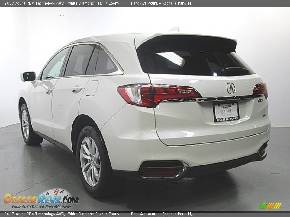 2017 Acura RDX Technology AWD White Diamond Pearl / Ebony Photo #2