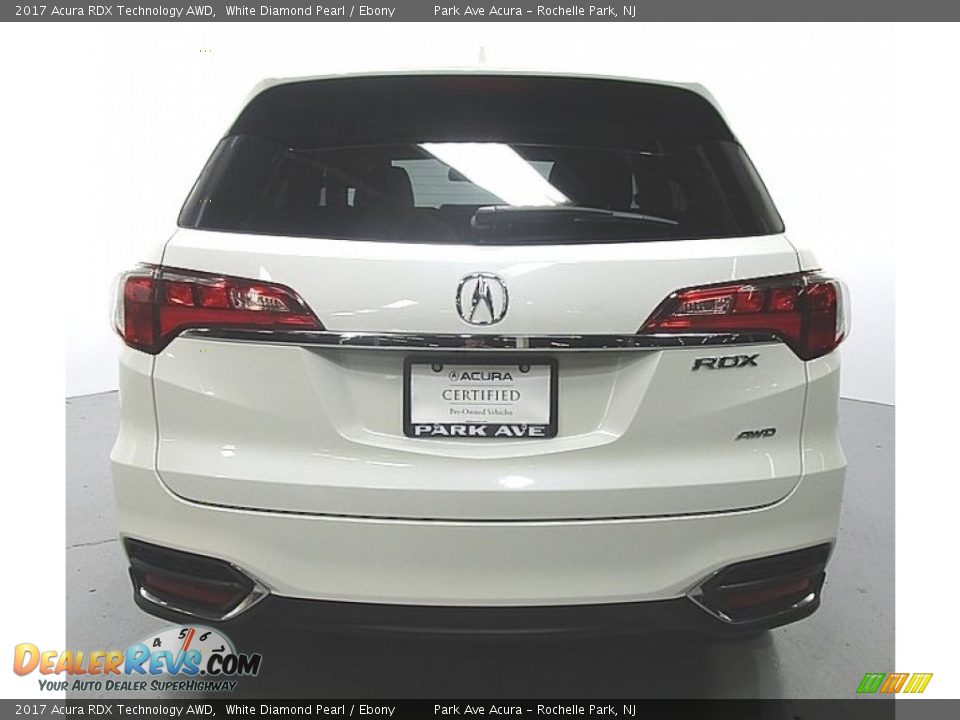 2017 Acura RDX Technology AWD White Diamond Pearl / Ebony Photo #3