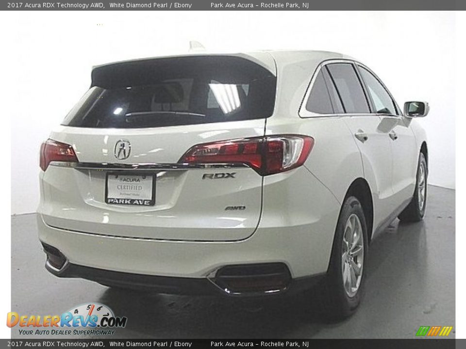 2017 Acura RDX Technology AWD White Diamond Pearl / Ebony Photo #4