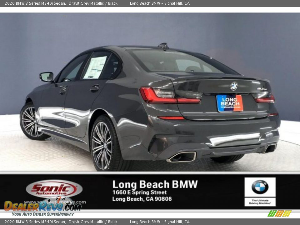 2020 BMW 3 Series M340i Sedan Dravit Grey Metallic / Black Photo #2