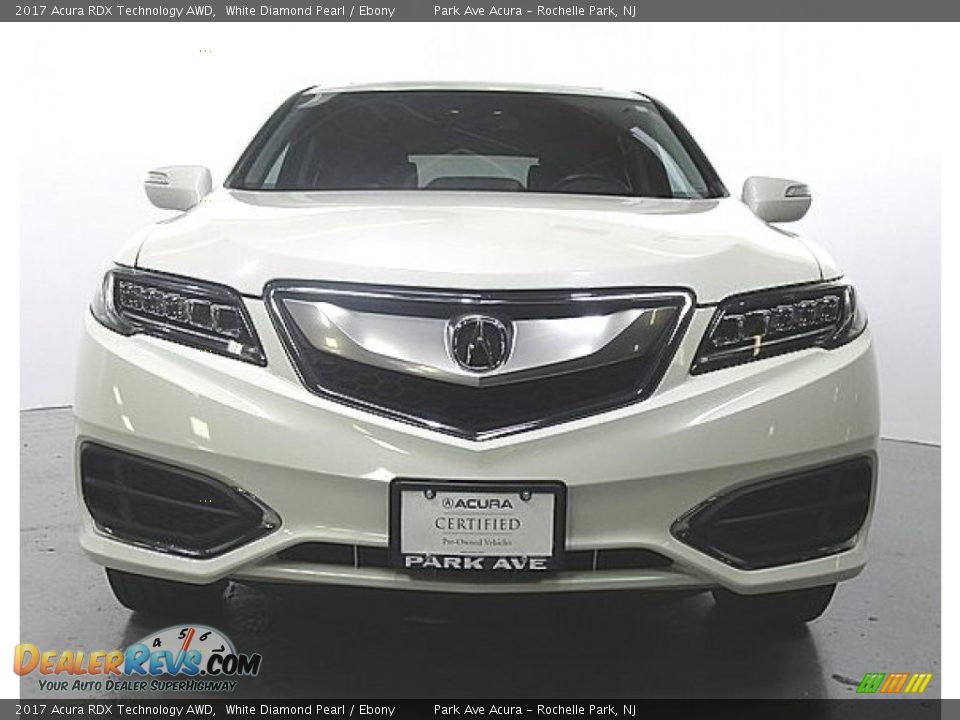 2017 Acura RDX Technology AWD White Diamond Pearl / Ebony Photo #7