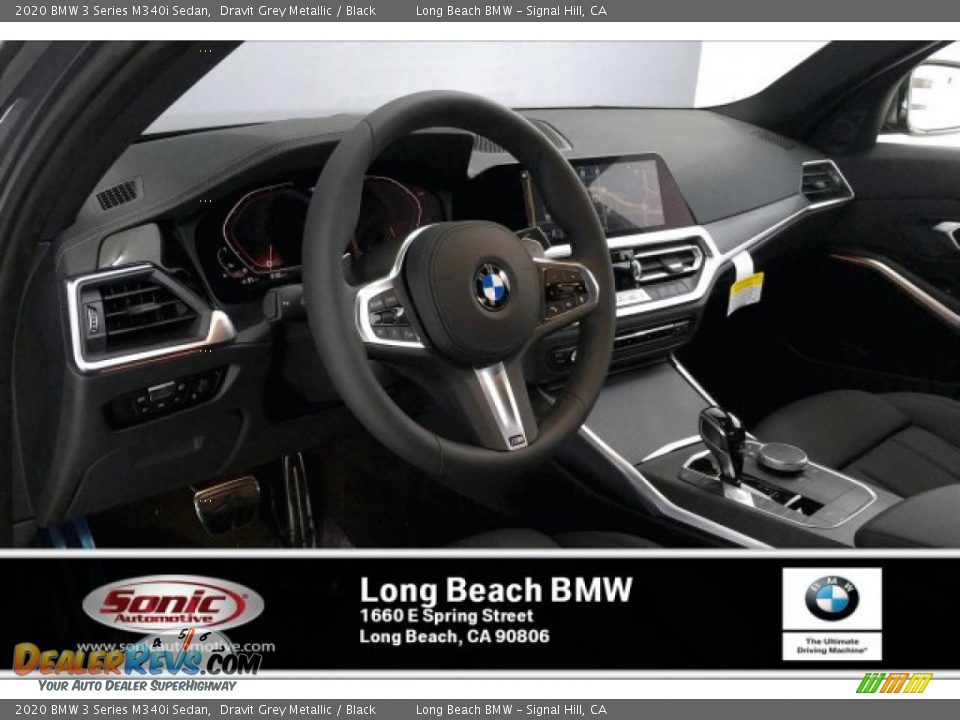 2020 BMW 3 Series M340i Sedan Dravit Grey Metallic / Black Photo #4