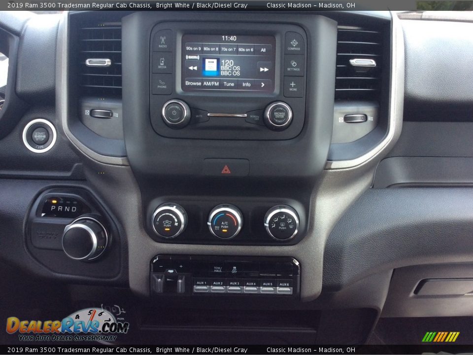Controls of 2019 Ram 3500 Tradesman Regular Cab Chassis Photo #13