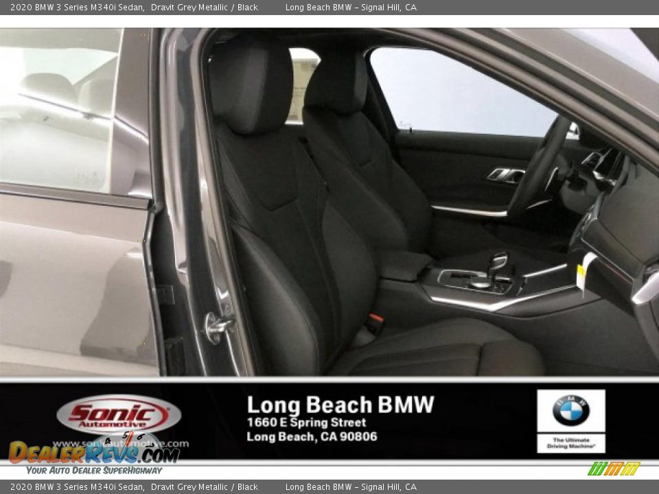 2020 BMW 3 Series M340i Sedan Dravit Grey Metallic / Black Photo #7
