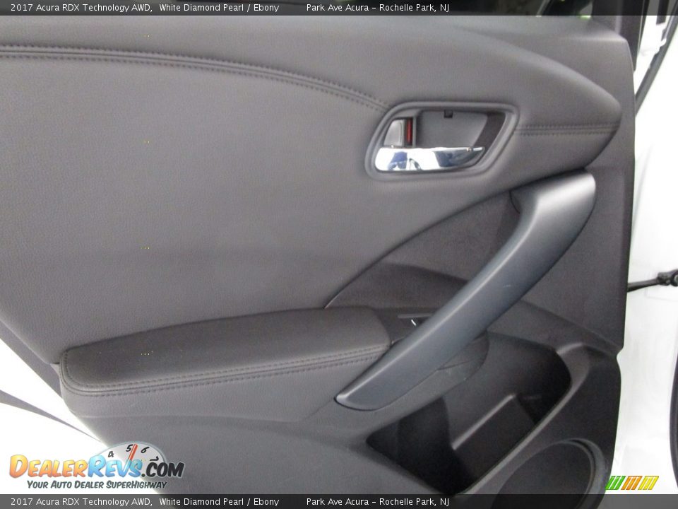 2017 Acura RDX Technology AWD White Diamond Pearl / Ebony Photo #11