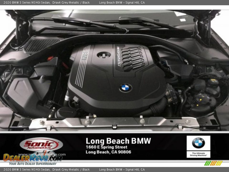 2020 BMW 3 Series M340i Sedan Dravit Grey Metallic / Black Photo #8