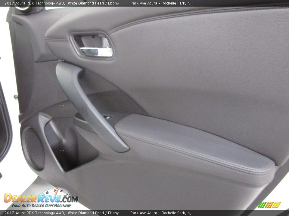 2017 Acura RDX Technology AWD White Diamond Pearl / Ebony Photo #14