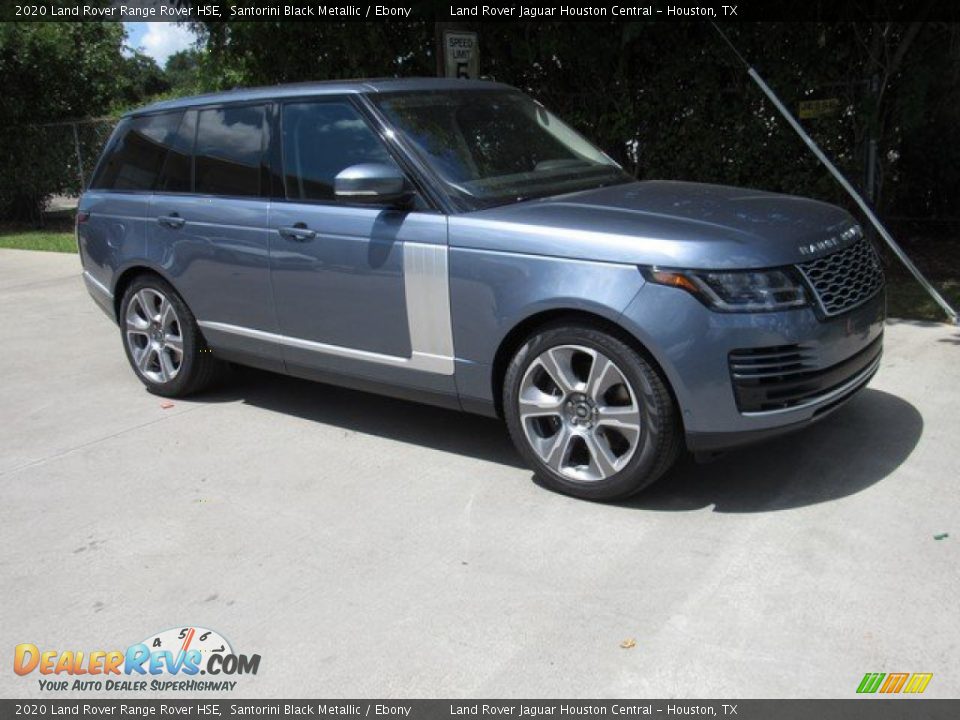 2020 Land Rover Range Rover HSE Santorini Black Metallic / Ebony Photo #1