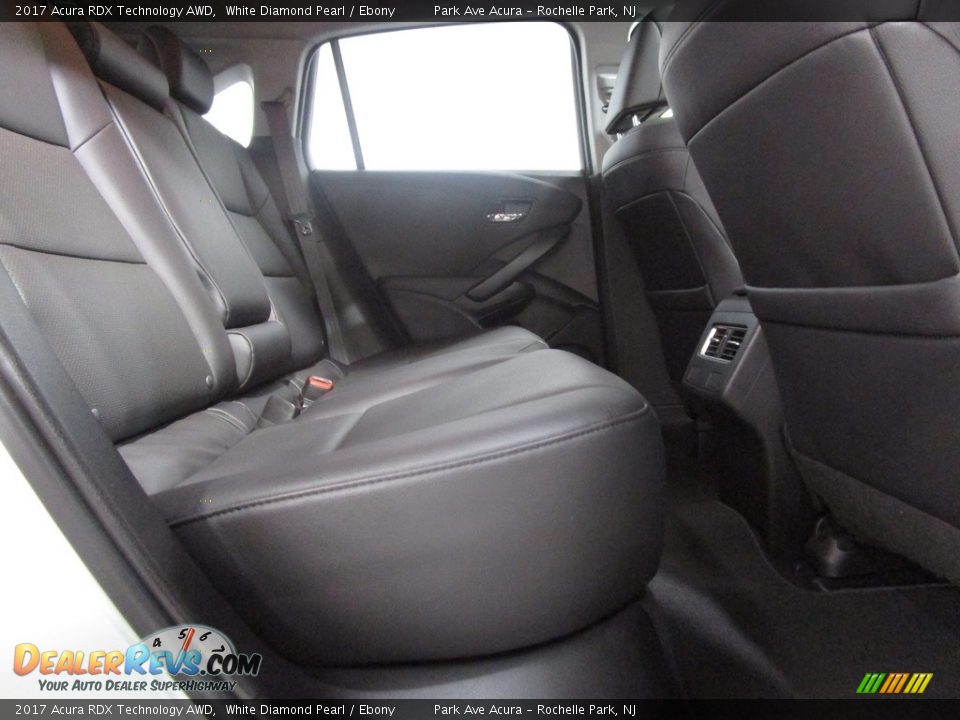 2017 Acura RDX Technology AWD White Diamond Pearl / Ebony Photo #19
