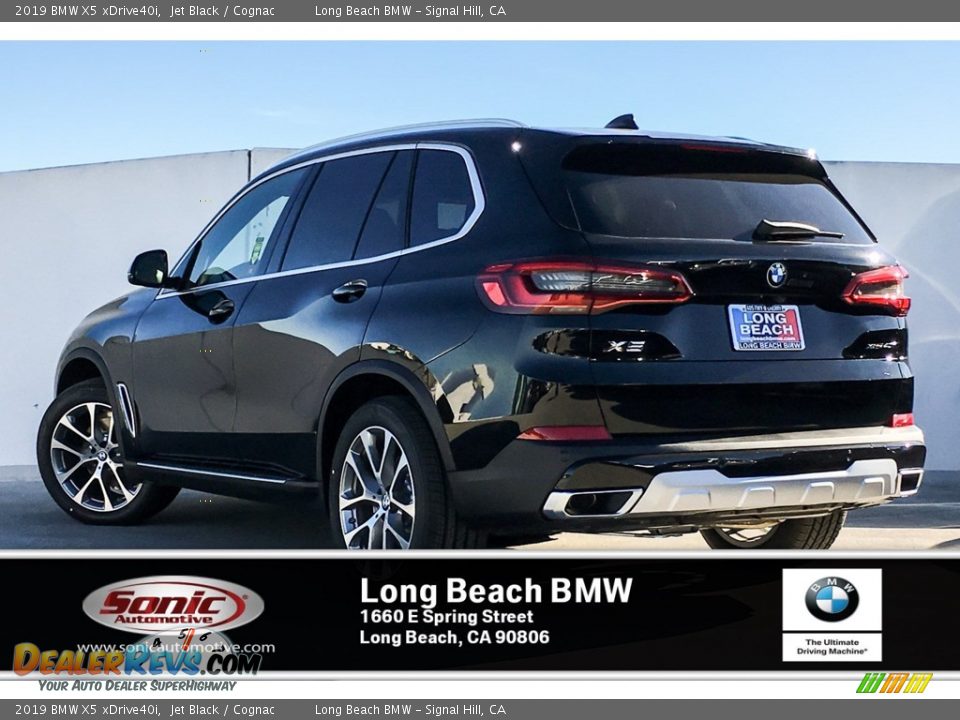 2019 BMW X5 xDrive40i Jet Black / Cognac Photo #2