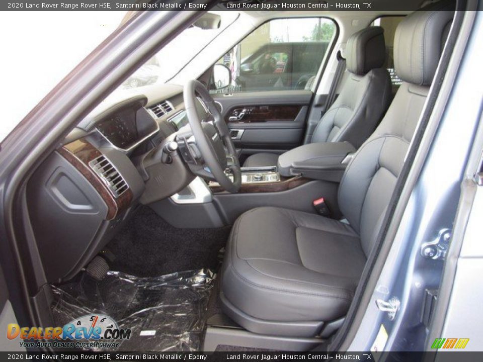 2020 Land Rover Range Rover HSE Santorini Black Metallic / Ebony Photo #3