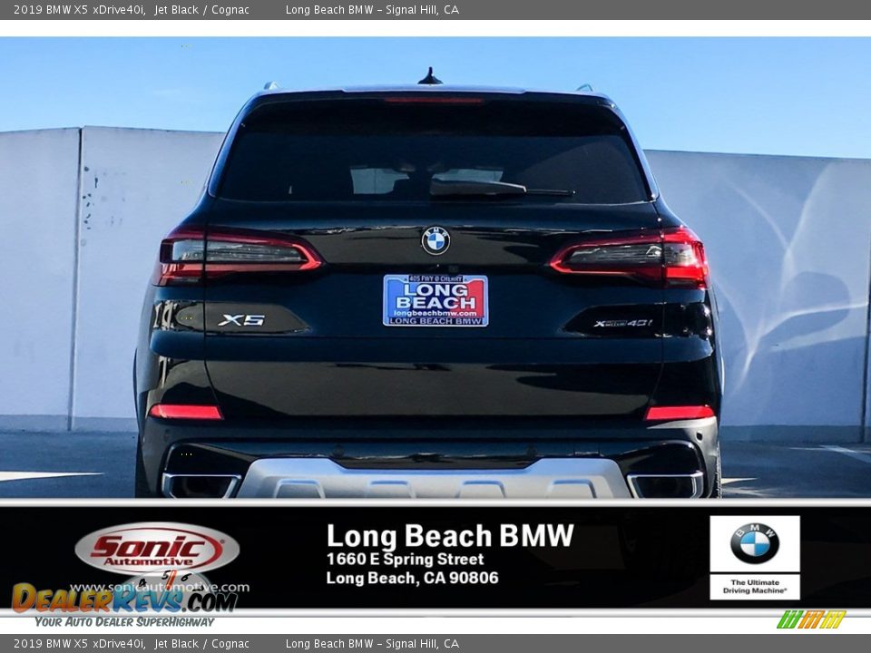 2019 BMW X5 xDrive40i Jet Black / Cognac Photo #3