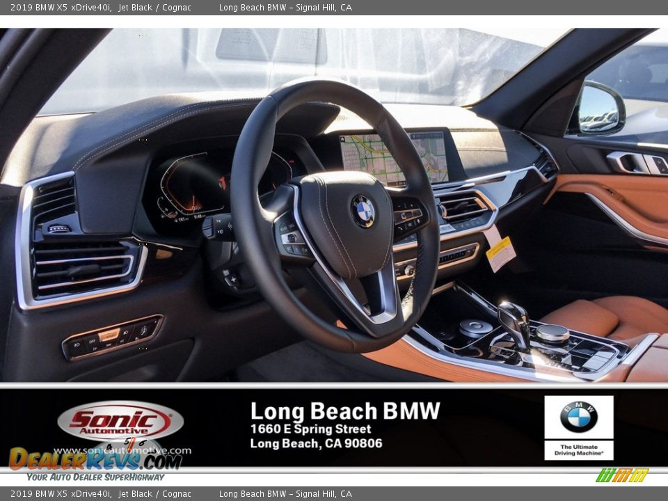 2019 BMW X5 xDrive40i Jet Black / Cognac Photo #4