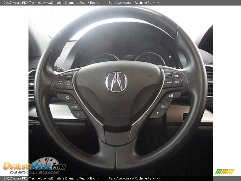 2017 Acura RDX Technology AWD White Diamond Pearl / Ebony Photo #24