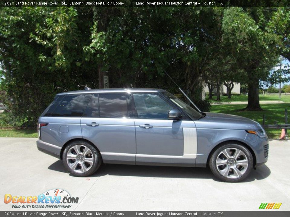 2020 Land Rover Range Rover HSE Santorini Black Metallic / Ebony Photo #6
