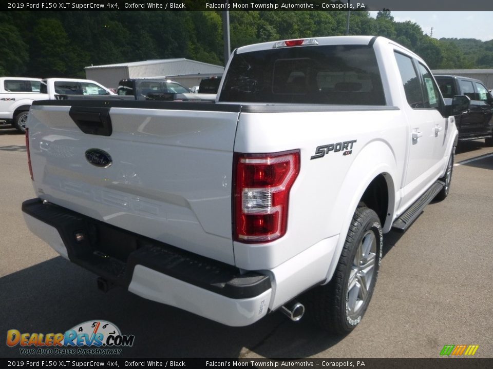 2019 Ford F150 XLT SuperCrew 4x4 Oxford White / Black Photo #2