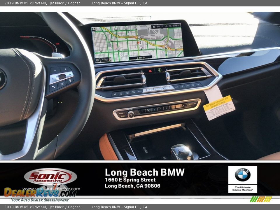 2019 BMW X5 xDrive40i Jet Black / Cognac Photo #6