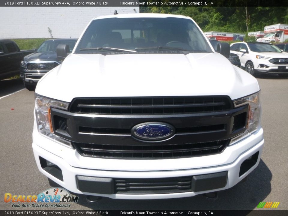 2019 Ford F150 XLT SuperCrew 4x4 Oxford White / Black Photo #4