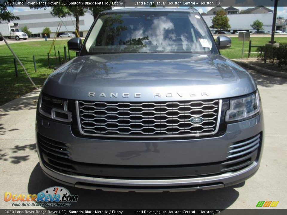 2020 Land Rover Range Rover HSE Santorini Black Metallic / Ebony Photo #9