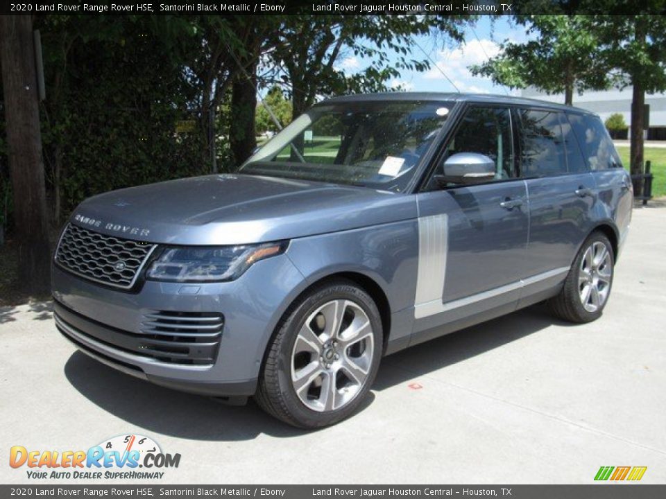 2020 Land Rover Range Rover HSE Santorini Black Metallic / Ebony Photo #10