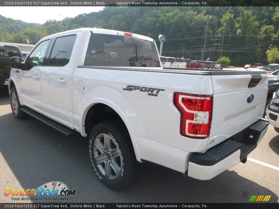 2019 Ford F150 XLT SuperCrew 4x4 Oxford White / Black Photo #6