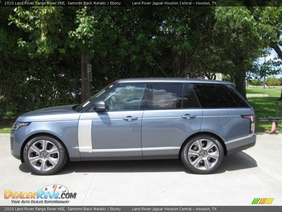 2020 Land Rover Range Rover HSE Santorini Black Metallic / Ebony Photo #11