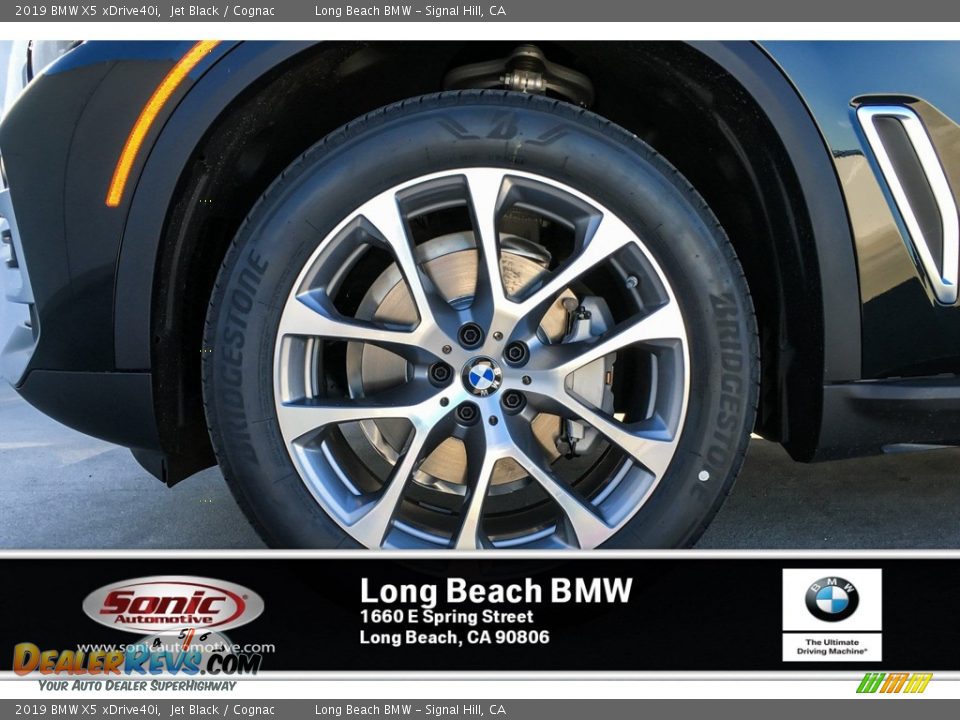2019 BMW X5 xDrive40i Jet Black / Cognac Photo #9