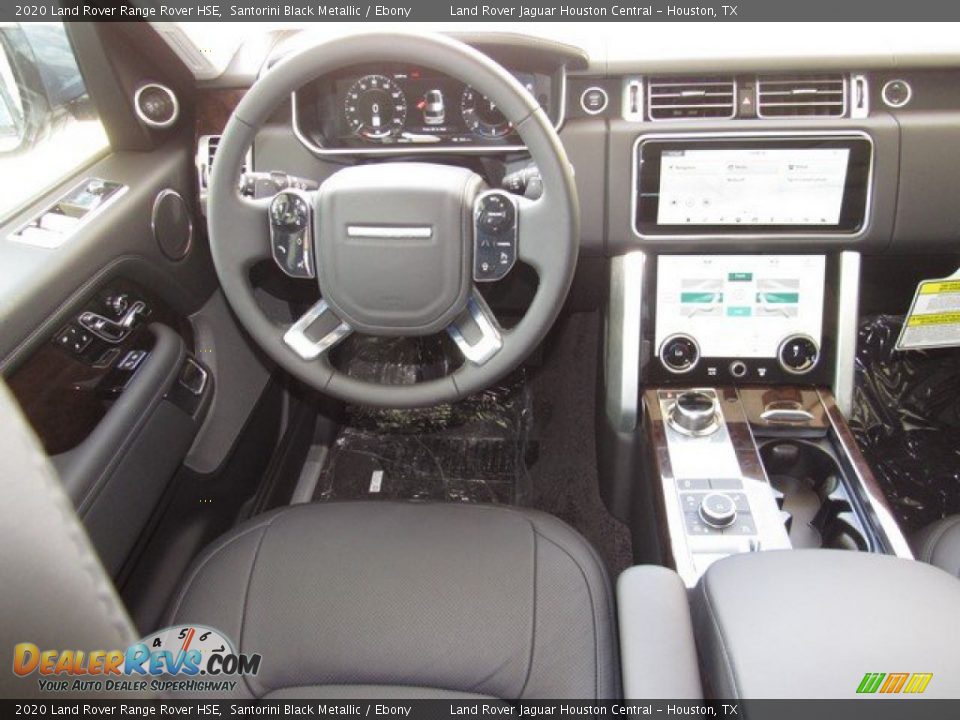 2020 Land Rover Range Rover HSE Santorini Black Metallic / Ebony Photo #14