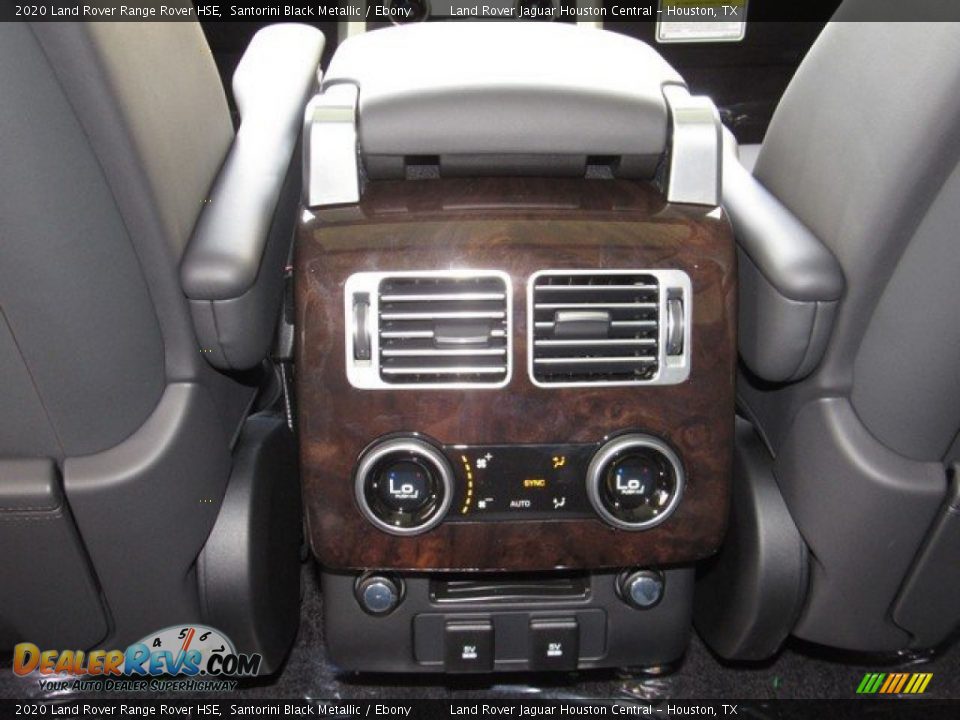 2020 Land Rover Range Rover HSE Santorini Black Metallic / Ebony Photo #16
