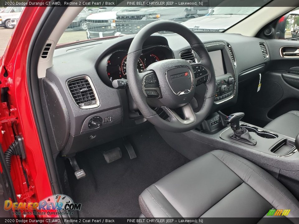 Black Interior - 2020 Dodge Durango GT AWD Photo #7