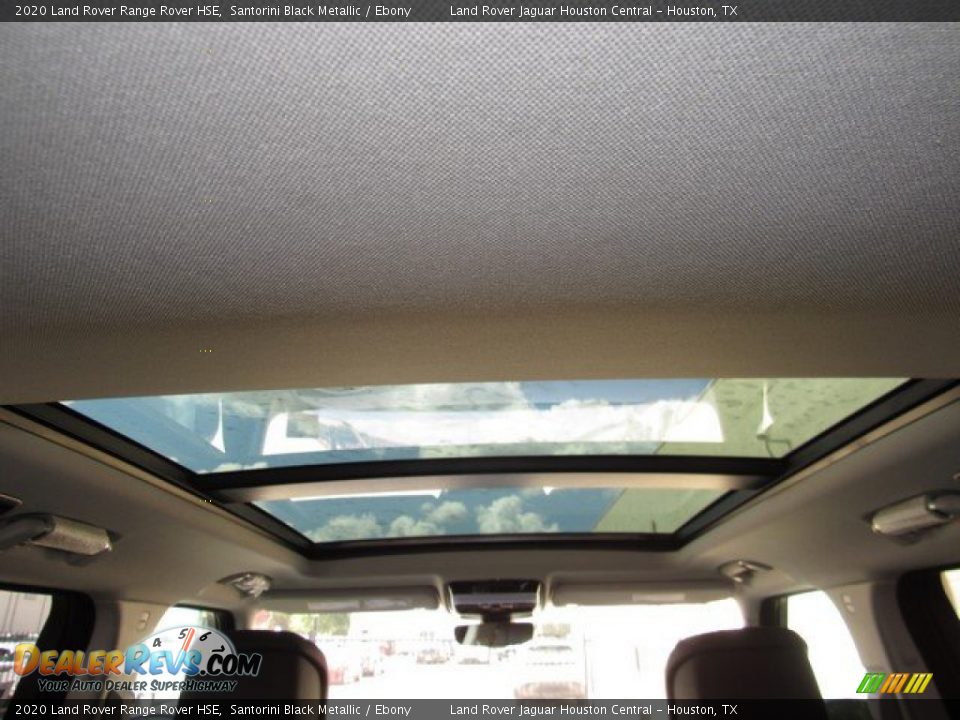 2020 Land Rover Range Rover HSE Santorini Black Metallic / Ebony Photo #18