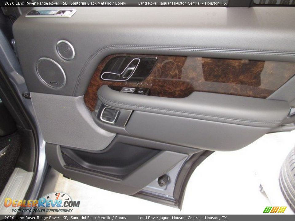 2020 Land Rover Range Rover HSE Santorini Black Metallic / Ebony Photo #22