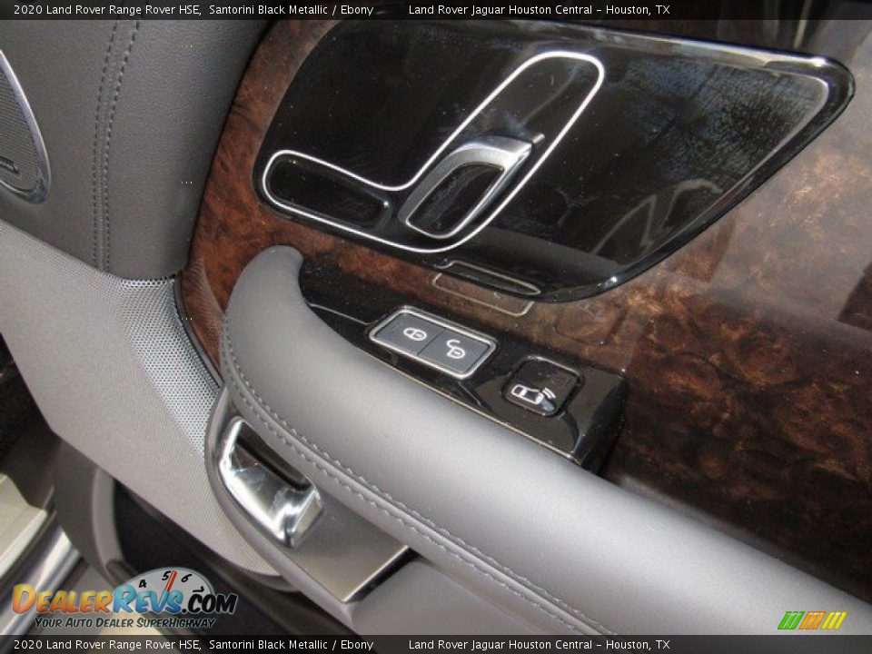 2020 Land Rover Range Rover HSE Santorini Black Metallic / Ebony Photo #23