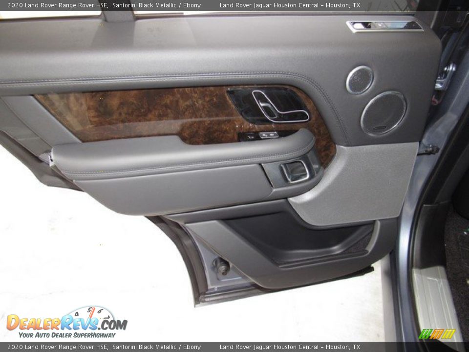 2020 Land Rover Range Rover HSE Santorini Black Metallic / Ebony Photo #25