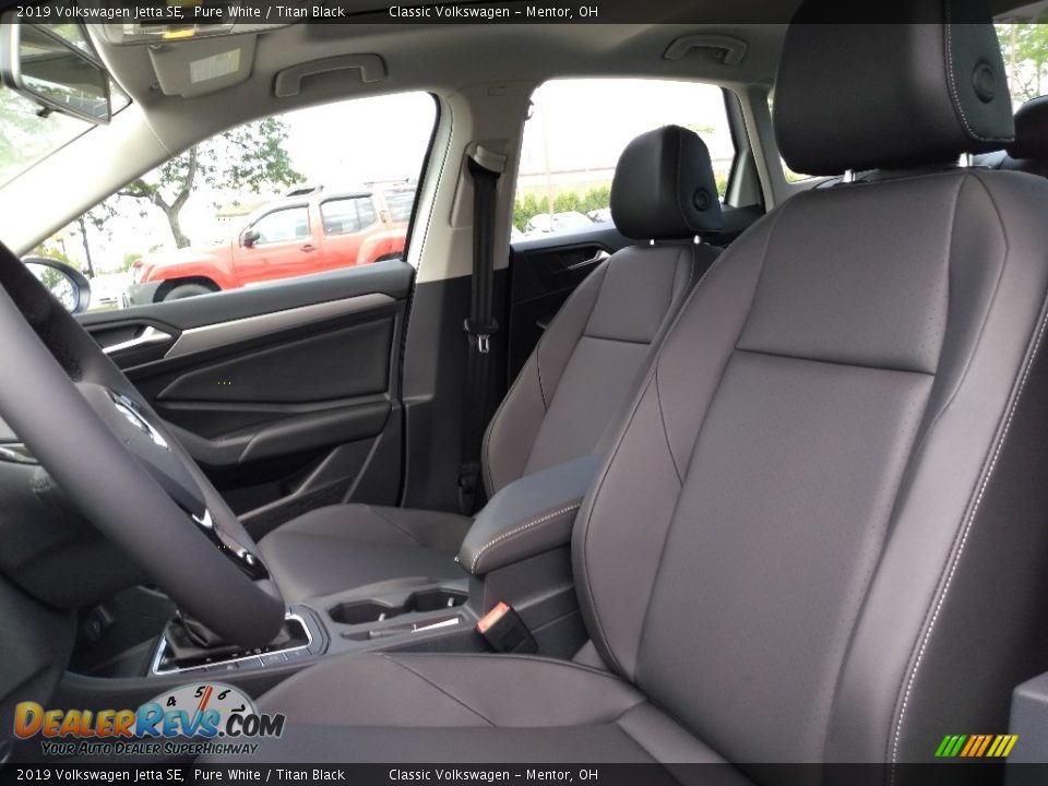 2019 Volkswagen Jetta SE Pure White / Titan Black Photo #3