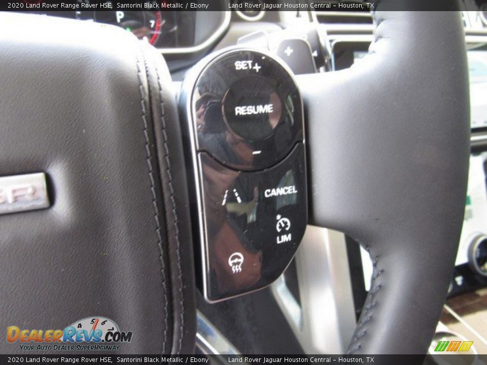 2020 Land Rover Range Rover HSE Santorini Black Metallic / Ebony Photo #31
