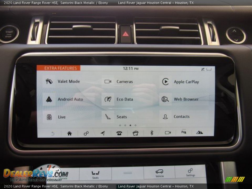 2020 Land Rover Range Rover HSE Santorini Black Metallic / Ebony Photo #34