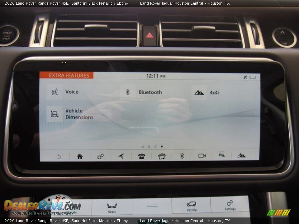 2020 Land Rover Range Rover HSE Santorini Black Metallic / Ebony Photo #35