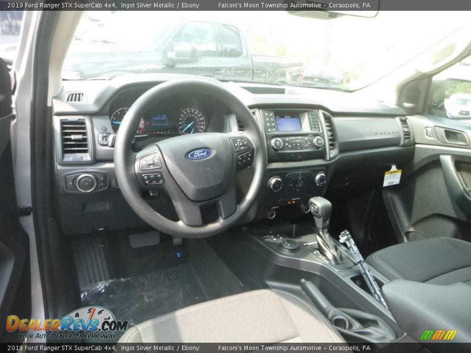 Front Seat of 2019 Ford Ranger STX SuperCab 4x4 Photo #11