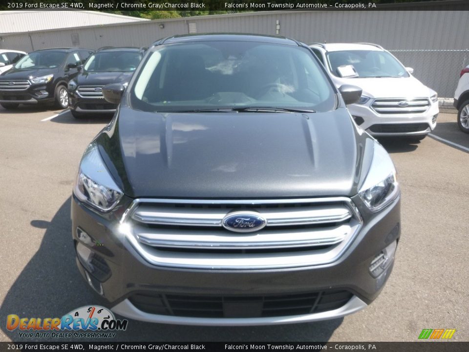 2019 Ford Escape SE 4WD Magnetic / Chromite Gray/Charcoal Black Photo #4