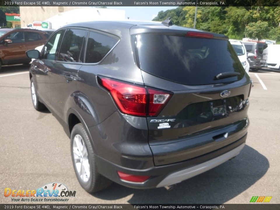 2019 Ford Escape SE 4WD Magnetic / Chromite Gray/Charcoal Black Photo #6