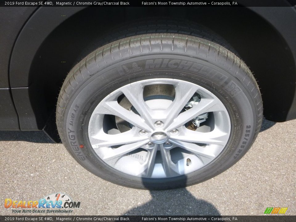 2019 Ford Escape SE 4WD Magnetic / Chromite Gray/Charcoal Black Photo #7
