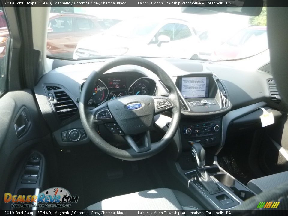 2019 Ford Escape SE 4WD Magnetic / Chromite Gray/Charcoal Black Photo #9