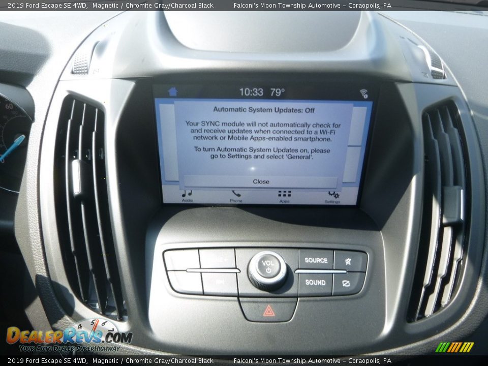 2019 Ford Escape SE 4WD Magnetic / Chromite Gray/Charcoal Black Photo #13